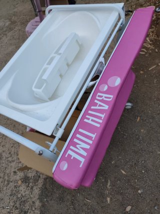 Bañera cambiador bebé Plasti Mums