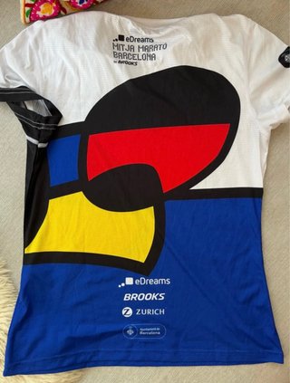 Camiseta Brooks Mitja Marató Barcelona - Talla M