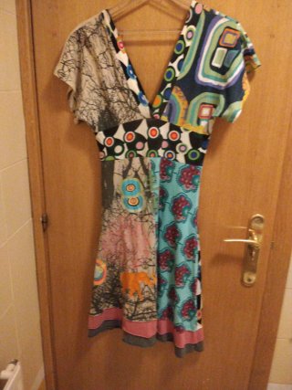 Vestido Desigual Multicolor