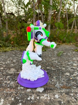 Buzz Lightyear 3D Impreso Estatua
