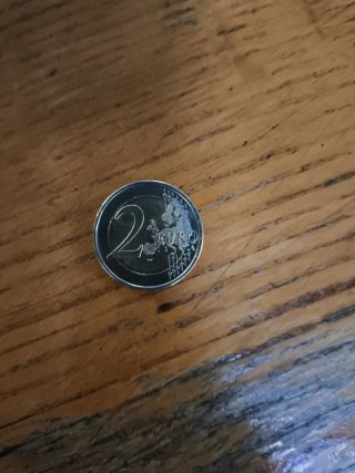 Moneda 2 euros Policía Nacional