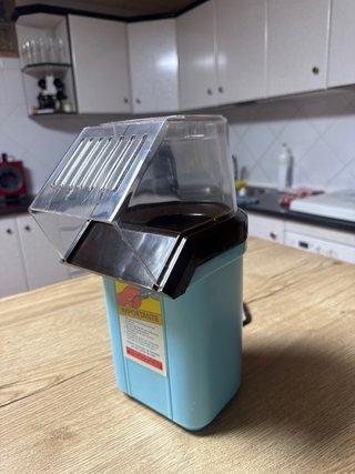 Máquina Palomitas Maíz Azul