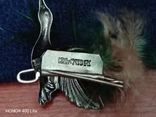 Broche de caza para sombrero tirolés