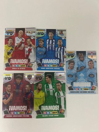 Cromos Panini Vamos 2025/26