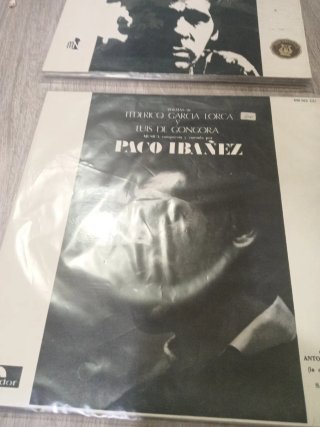 Lote 4 Vinili di Paco Ibáñez