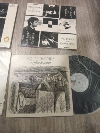 Lote 4 Vinili di Paco Ibáñez