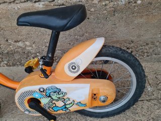 Bici infantil Btwin naranja