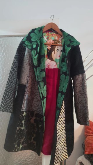 Abrigo Desigual Patchwork