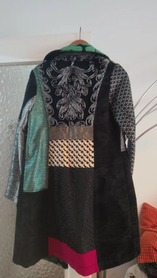 Abrigo Desigual Patchwork