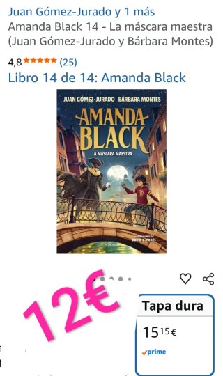 Amanda Black 14 - La máscara maestra