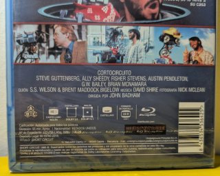 Película CORTO CIRCUITO Blu-ray Nueva