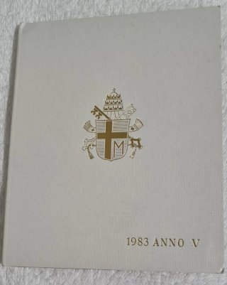 Vaticano Serie Monete 1983 Argento