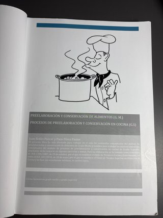 Libro de prelaboración y conservación de alimentos