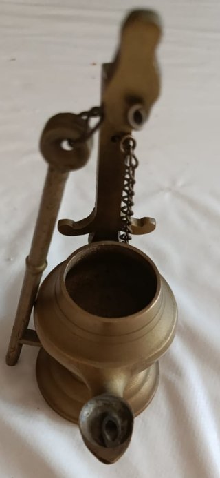 Antiguo Candil Capuchino Bronce
