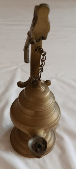 Antiguo Candil Capuchino Bronce