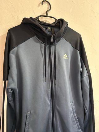 Sudadera Adidas con Capucha y Cremallera