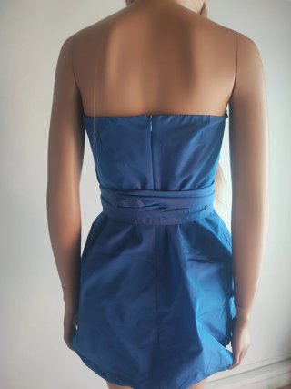 Vestido de fiesta azul/morado Talla M