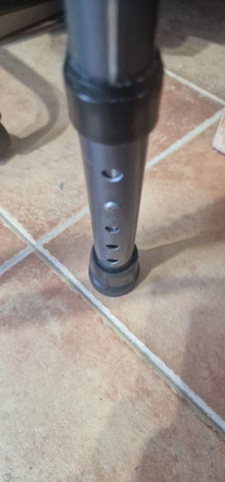 Andador fijo de aluminio para mayores
