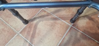 Andador fijo de aluminio para mayores