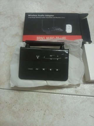 Adaptador Audio Inalambrico Transmisor Receptor