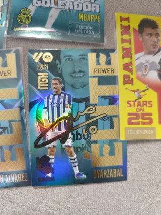 Cromos Megacracks: Courtois, Mbappé, Villa