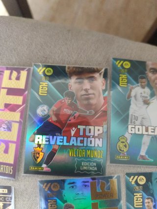 Cromos Megacracks: Courtois, Mbappé, Villa