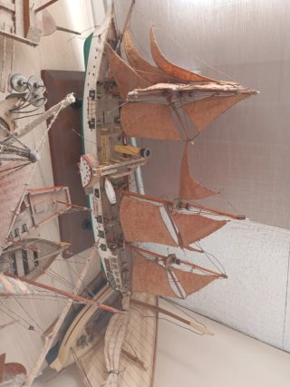 Colección de maquetas de barcos