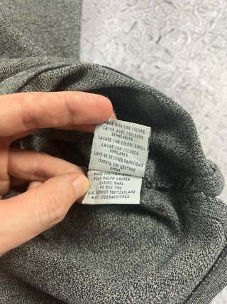 Polo Ralph Lauren Slim Fit Gris Talla L