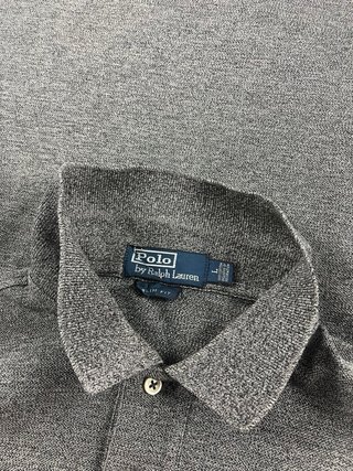 Polo Ralph Lauren Slim Fit Gris Talla L