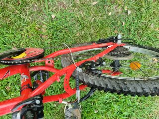 Bicicleta Infantil 20 Roja
