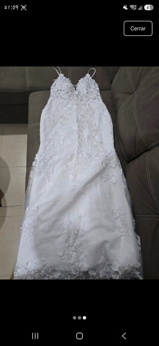Precioso Vestido de Novia Elegante
