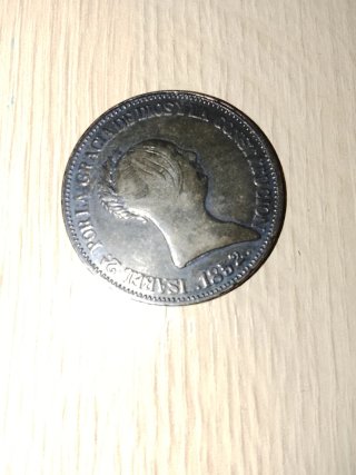 Moneda Antigua 1852