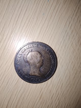 Moneda Antigua 1852