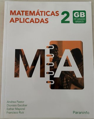 Libros de Ciencias Aplicadas de Grado Básico