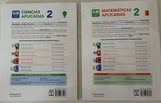 Libros de Ciencias Aplicadas de Grado Básico