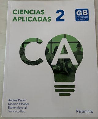 Libros de Ciencias Aplicadas de Grado Básico