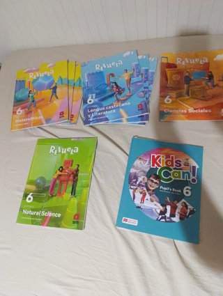 Libros escolares de 6primaria