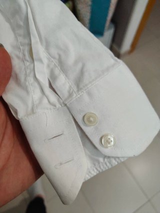 Camisa Paco Cecilio Talla M/L Blanca