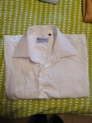 Camisa Paco Cecilio Talla M/L Blanca