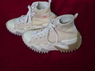 Converse Beige/Blanco Zapatillas Altas