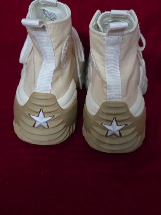 Converse Beige/Blanco Zapatillas Altas