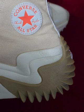 Converse Beige/Blanco Zapatillas Altas