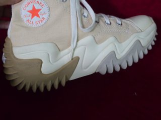 Converse Beige/Blanco Zapatillas Altas