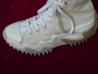 Converse Beige/Blanco Zapatillas Altas