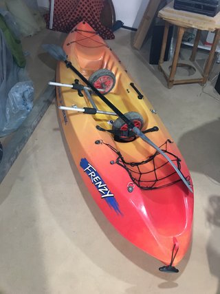Kayak Frenzy Naranja y Rojo