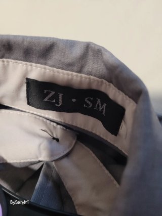 Camisa de vestir gris hombre