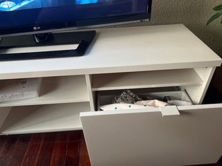 Mueble TV blanco