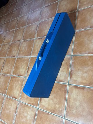 Mesa de camping plegable con 4 sillas