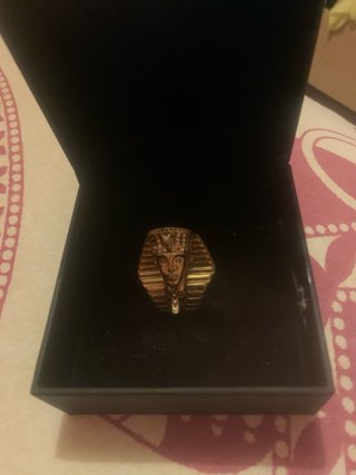 Anillo Martyn Line Egipcio Dorado