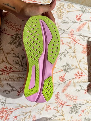 Zapatillas Hoka Azul y Rosa
